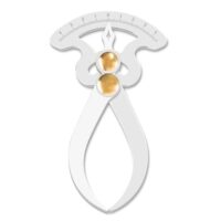 Laroal Dickenmessgerät, hochwertiges Messwerkzeug für Innenseite und Außenseite, Federwerkzeug mit Zifferblatt aus Edelstahl