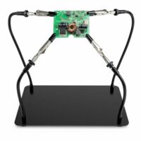 Lötstation mit Metallarm und Klemmen für professionelles Arbeiten an Platine, Löten von Elektronik, Modellbau Zubehör, Helping Hands Bastelt Schmuck Hobby Werkstatt