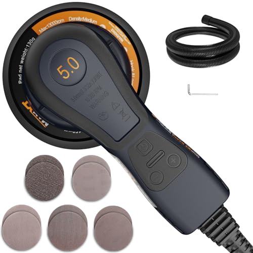 Elektroansicht eines Brushless Exzenters mit Dreikernverkabelung und variablem Tempo