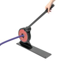 Manuelle Rohr-Press-Maschine, Schlauchpressmaschine für das Crimpen von Rohren und PVC-Schläuchen, robuste Konstruktion aus Gusseisen mit sechs Klemmbacken