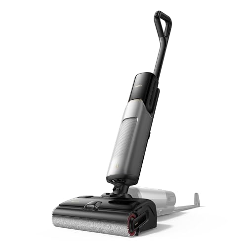 Professioneller Nass-Trocken-Sauger für Wohnungen und Häuser mit hoher Saugkraft, Selbstreinigungsfunktion und LED-Bürstenkopf