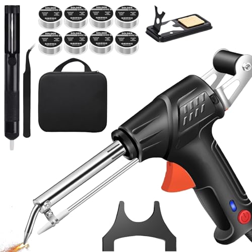 Multifunktionales, tragbares Laser-Schweißgerät 4 in 1 mit 8 Spulen Zinndraht für Schweißen, Entrosten und Schneiden ohne Polieren