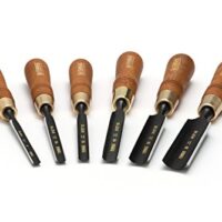 Hochwertiges Werkzeugset für Tischler und Handwerker mit festeren Hohlkehlen, Mangan-Chrom-Stahl, 59 HRC Härte