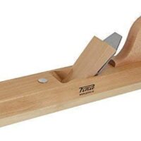 Hochwertiger Rauhbankhobel mit 60 mm breitem PREMIUM Hobeleisen und Spanbrecher für präzise Glätt- und Abrichtarbeiten auf großen Holzflächen