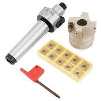 Hochwertiger Planfräser 400R-50-22 von Vikye, MT3-FMB22 Halter Verlängerung, CNC Wendeschneidplatten für präzises Fräsen