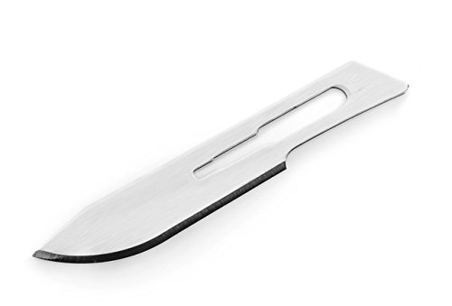 REMOS Skalpellklinge Nr. 10, einzeln verpackt, 10 Stück steril für Halter Nr. 3