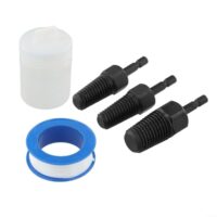 Rohrschraubenausdreher-Set zum Entfernen von gebrochenen Bolzen - Anti-Rutsch-Ausdreher für 1/2 Zoll, 3/4 Zoll und 1 Zoll Wasserrohre