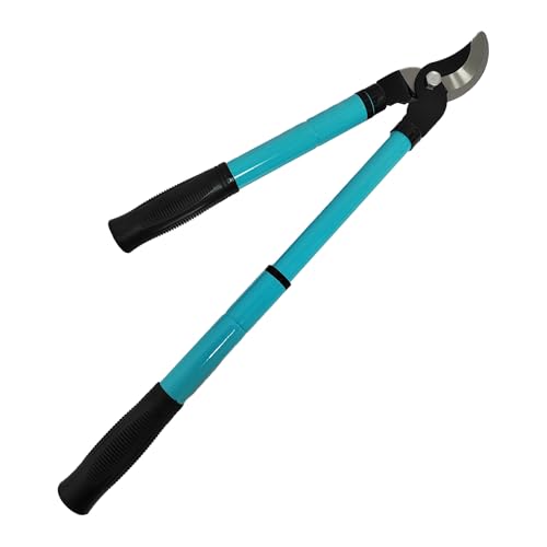 SHUNCHG Teleskop Astschere 41-59 cm, Bypass Gartenarbeit Baumschere, Leichtes Schneiden von 40 mm Dicken Ästen mit der SK5 Präzisionsstahlklinge und Antihaftbeschichtung für Frisches Holz