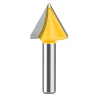 Schaftfräser mit 8 mm Schaft und V-Nut für Holzbearbeitung, detaillierte Schnitzerei für verschiedene Winkel, Gravurschneider