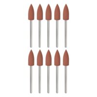 Professionelles Polierzubehör, 10 Schleifstifte mit Griffdurchmesser 2.35 mm, für Akkuschrauber und Poliermaschinen geeignet