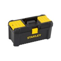 Stanley Werkzeugbox mit stabilem Kunststoffkoffer und praktischer Organisation, ideal für den Werkplatz oder die Garage