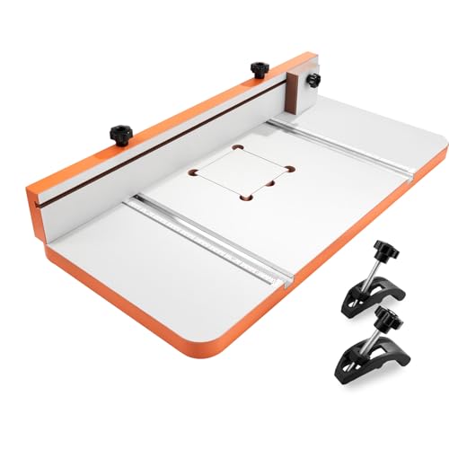 VEVOR Bohrtisch für Säulenbohrmaschine, 605x300 mm groß mit verstellbarem Anschlag und T-Nuten, ideal für Heimwerker und Werkstattprojekte