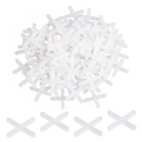 VVQWCY 1000 Stück Fliesenkreuze aus hochwertigem Kunststoff, weiße Fliesenkreuze für Wand und Bodenfliesen