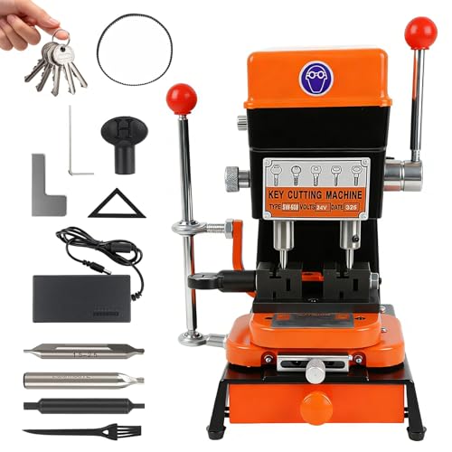 Professionelles Universal-Schlossfräsemittel für Tür- und Autoschlüssel, vertikale Schlüsselkopiermaschine mit innovativer Technologie
