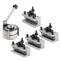 Schnellwechsel Stahlhalter Set Größe Aa (A0) mit Bohrstahlhalter und Drehstahlhaltern für Heimwerker und Handwerker, umfangreiche Stahlsorten aus hochwertigem Material für präzise Arbeit