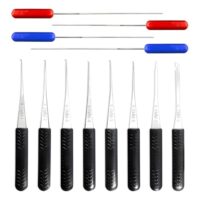 Werkzeugset zum Abziehen und Entfernen abgebrochener Schlüssel, 12-teiliges Werkzeugset, Schlüssel-Extraktor für die Reparatur und Wartung von Schlüsseln