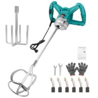 Elektrischer Betonmischer WingFly 3200W, 230V, 6 Gang-Getriebe, Farbmörtelrührer für Industrie und Haushaltsanwendungen