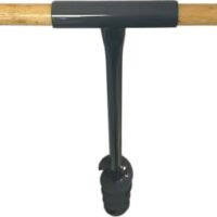 Berger + Schröter Erdbohrer, grau, 9 cm - hochwertiges Werkzeug für professionelle Arbeiten