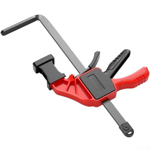 Besttoolifes Robuste Sägeklemme mit hoher Klemmkraft und Gummispitzenschutz für Führungsschienen