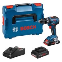 Bosch Professional 18V System Akku Schlagbohrschrauber GSB 18V-55 mit 2x Akku ProCORE18V 4.0Ah und Schnellladegerät GAL 18V-40 Professional