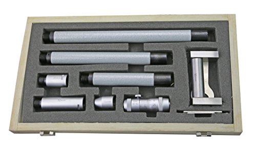 CNC-Qualität-Stab-Innen-Messschrauben-Satz - Messbereich 50-600 mm - Innenmikrometer für präzise Bestimmung des Innenmessums