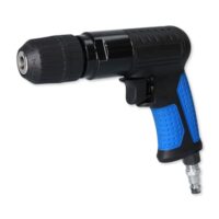 Druckluft Bohrmaschine mit hohen Leistungen - Druckluft Bohrmaschine mit schneller Spannbohrfutter-Vorrichtung für 1-10mm Bohrer, hohe Leistung bei Leichtigkeit