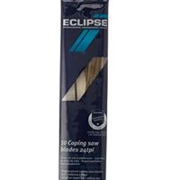 Laubsägeblätter, 10 Stück, 165 mm lang, 24 Zähne pro Zoll, für Holzschneiden und -formen, in schwarzer Farbe