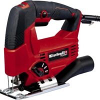 Einhell Stichsäge TC-JS 80/1, leistungsstark und präzise Schnitte, Drehzahlelektronik, 4-stufiger Pendelhub, Staubabsaugung, werkzeugloser Sägeblattwechsel