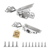 Edelstahl Spannverschluss für Kisten und Schränke, Tragkraft 3KN, Schnellverschluss, verstellbarer Abstand, korrosionsresistente Oberfläche