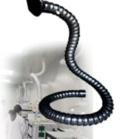 Flexibler Schwanenhals-Absaugarm, industrielle Rauchabsaughaube – 360° biegsam und positionierbar für Schweißarbeiten in der Werkstatt