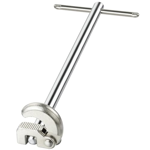 Verstellbarer Standhahnmutterschlüssel mit Kapazität von 10-32MM für Bad und Küche, Silberfarbe