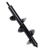 Garten Erdbohrer, Spiralbohrer für Bohrmaschine, Pflanzbohrer zum Graben und Bohren in Garten