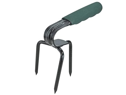 Handcultivator für den Garten, mini-prong cultivator für sichere Abstände zwischen Pflanzen