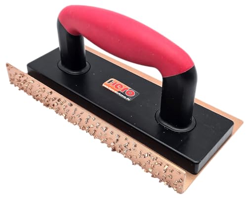 Hartmetall Handschleifer mit Wolframcarbid-Schleiffläche für Anrauen und Schleifen von Beton, Putz, Holz und Mauerwerk