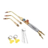 Hochwertiger Schweißbrenner mit Brennerkopf für Gas-Schweißarbeiten, tragbar und langlebig