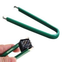 IC-Chip-Entferner mit U-förmigem Auszieher, ideal für Leiterplatten-Bauteil-Entfernung und Elektronik-Reparatur-Werkzeug aus Edelstahl & PVC