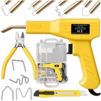 Kunststoffschweißmaschine mit Heftklammen, Zange und Aufbewahrungsbox für Auto-Stoßstangen und PVC-Teile