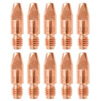 Kupfer Kontaktspitzen für Schweißen, 10 Stück, 1.0MM, Kupfer, M8, 0,040 Zoll, Schweissgerät, Schweißzubehör, Verschleißteile