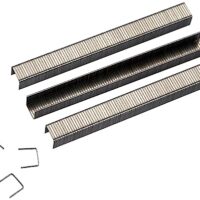 Klammern für Bastelarbeiten, Typ 057/357, Flachdraht, Stahl, C-Spitze, hohe Zugfestigkeit