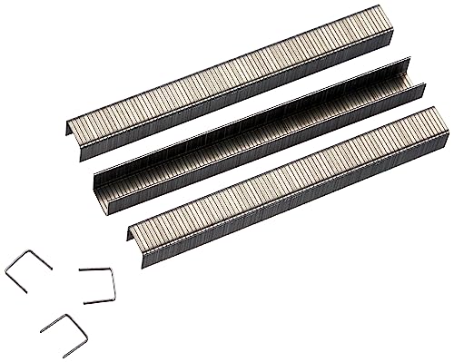 Klammern für Bastelarbeiten, Typ 057/357, Flachdraht, Stahl, C-Spitze, hohe Zugfestigkeit