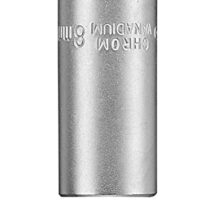 Hochwertiger kwb Steckschlüssel-Einsatz aus CV-Stahl mit Wellenprofil und gerundeten Ecken für optimale Kraftübertragung bei der Arbeit mit Sechskant-Schrauben in Haushalt, DIY-Projekten und Werkstatt