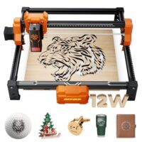 Laser Graviermaschine ACMER S2 12W mit hoher Effizienz, hohe Präzision und schnelle Fertigstellung von Projekten.