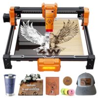 Laser Graviermaschine Acmer S2 4W mit hoher Präzision und effizienter Arbeitsweise. Ideal für Fotos, Namen und kreative Projekte.