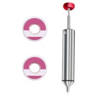 Entlötwerkzeug für hohen Bedarf, LNGJIN Entlötwerkzeug mit Silikondüse und 2 Lötdrähte, hochwertiges Tool für die Entfernung von Schmelzmasse und Schlacke