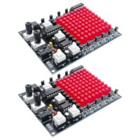 2 Stück lötset bausatz, LED Löt Übungssatz, DIY Löten Bausatz, löten lernen set, für Anfänger, Studenten, Löt-Enthusiasten