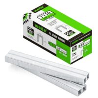 Tackerklammern Typ 71, 10 mm Länge, verzinkte Polster-Heftklammern für Feindraht-Tacker