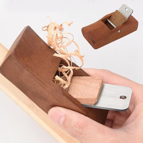 Mini-Holzbearbeitungshobel mit ergonomischem Design und kompakter Form für perfekte Ergebnisse bei DIY-Projekten und Präzisionsglättung von Holzoberflächen.