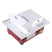 Mini Tischsäge 96W Präzisionstischsäge für DIY, Holz, Metall und Modellbau mit hoher Schnittgeschwindigkeit und Staubabsaugung