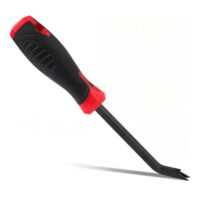 Professioneller Nagelabzieher U-förmig - Hochleistungs Werkzeug zum Entfernen von Nägeln, Klammern & Tackern aus Teppich, Holz, Parkett, Laminat, Möbeln & im Bau | Verstärkter Stahl | Robust für alle