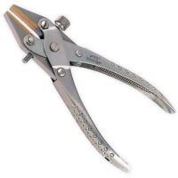 Parallel Action Flachzange mit verstellbaren Messingbacken für Optiker, Schmuckhersteller und Handwerker - hochwertiges Werkzeug mit Präzision und vielseitigen Anwendungsmöglichkeiten